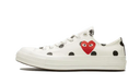 Converse Chuck Taylor All Star 70 Ox Comme des Garcons PLAY Polka Dot White