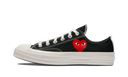 Converse Chuck Taylor All Star 70 Ox Comme des Garcons PLAY Single Heart Black