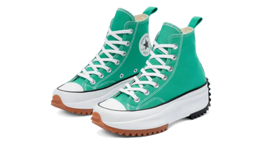 Converse Run Star Hike Hi Court Green Gum
