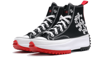Converse Run Star Hike Hi Keith Haring Black