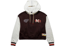 Nike Women's Air Jordan Maison Chateau Rouge Hoodie Brown/Cream White