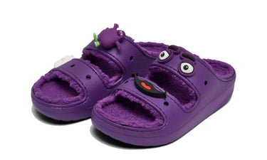 Crocs Cozzzy Sandal x McDonald’s Grimace Next Step