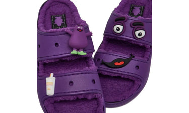 Crocs Cozzzy Sandal x McDonald’s Grimace Next Step