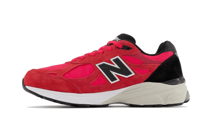 New Balance 990 V3 Red Suede Next Step