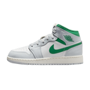 Air Jordan 1 Mid White Pure Platinum Pine Green (GS)