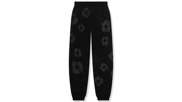 Denim Tears Cotton Wreath Sweatpants Black Monochrome Next Step