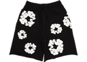 Denim Tears The Cotton Wreath Shorts Black