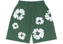 Denim Tears The Cotton Wreath Shorts Green