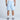 Denim Tears The Cotton Wreath Shorts Powder Blue - FW24BRS0012 - View 3 | Next Step
