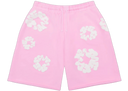 Denim Tears The Cotton Wreath Shorts Powder Pink