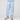 Denim Tears The Cotton Wreath Sweatpants Powder Blue - FW24BAS0602 - View 2 | Next Step