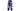 Denim Tears The Cotton Wreath Sweatpants Purple - View 2 | Next Step