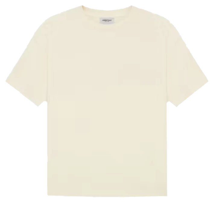 Essentials T-shirt Cream / Buttercream (Oversized) Next Step