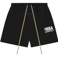 Fear of God Essentials FW24 NBA Sweatshort Black White Logo (Oversized) | Next Step