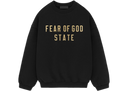 Fear of God Essentials Fleece Crewneck State Black