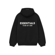 Fear of God Essentials Fleece Hoodie FW24 Black (Oversized) - 192HO246250F - View 1 | Next Step