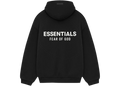 Fear of God Essentials Fleece Hoodie FW24 Black (Oversized)