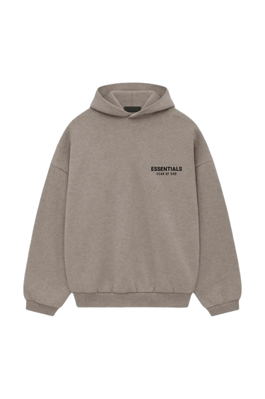 Fear of God Essentials Fleece Hoodie FW24 Heather Grey (Oversized) Next Step