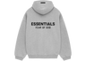 Fear of God Essentials Fleece Hoodie FW24 Light Heather Gray (Oversized)
