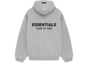 Fear of God Essentials Fleece Hoodie FW24 Light Heather Gray (Oversized)