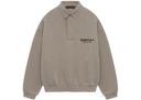 Fear of God Essentials Fleece Polo Heather Gray