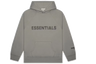Fear of God Essentials Hoodie Applique Logo FW20 Cement