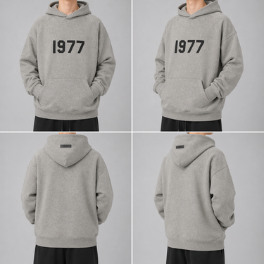 Fear of God Essentials Hoodie FW22 1977 Dark Oatmeal