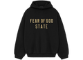 Fear of God Essentials Hoodie FW24 State Black