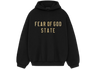 Fear of God Essentials Hoodie FW24 State Black