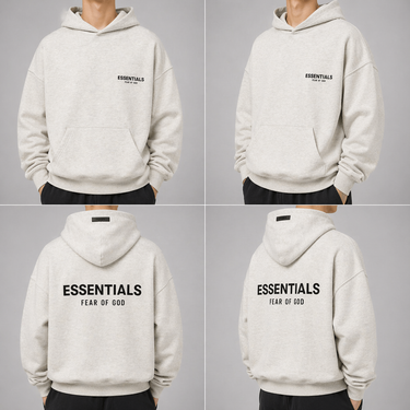 Fear of God Essentials Hoodie SS22 Light Oatmeal