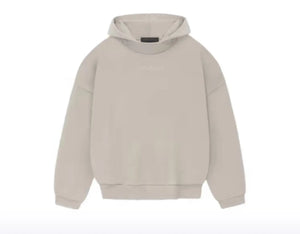 Fear of God Essentials Hoodie Silver Cloud FW23