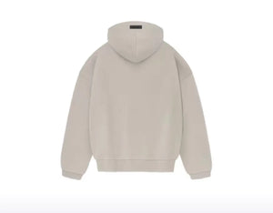 Fear of God Essentials Hoodie Silver Cloud
