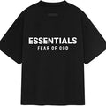 Fear of God Essentials Jersey Crewneck Tee FW24 Black (Oversized) - 125HO244360F - View 1 | Next Step