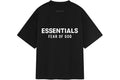 Fear of God Essentials Jersey Crewneck Tee FW24 Black (Double Oversized)