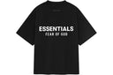 Fear of God Essentials Jersey Crewneck Tee FW24 Black (Oversized)