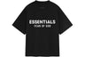 Fear of God Essentials Jersey Crewneck Tee FW24 Black (Double Oversized)