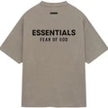 Fear of God Essentials Jersey Crewneck Tee FW24 Heather Gray (Oversized) - 125HO244369F - View 1 | Next Step