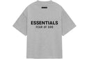 Fear of God Essentials Jersey Crewneck Tee FW24 Light Heather Gray (Oversized)