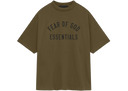 Fear of God Essentials Jersey Crewneck Tee Olive