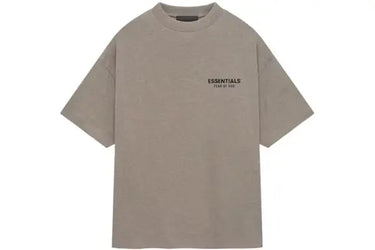 Fear of God Essentials Jersey Crewneck Tee (FW24) Heather Gray Next Step