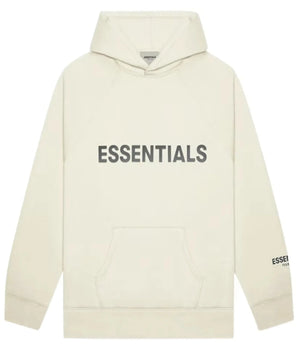 Fear of God Essentials SS20 Hoodie Applique Logo Buttercream