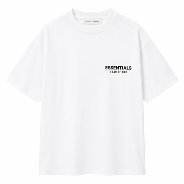 Fear of God Essentials SS25 Always On T-Shirt Bright White (Oversized)