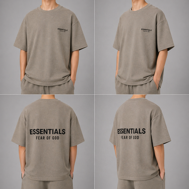 Fear of God Essentials SS25 Always On T-Shirt Homestead Heather (Oversized)