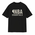 Fear of God Essentials SS25 NBA Tee Vintage Black Grey Logo (Oversized) | Next Step