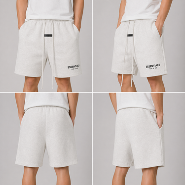 Fear of God Essentials Sweatshort SS22 Light Oatmeal (Oversized)