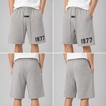 Fear of God Essentials Sweatshorts SS22 1977 Dark Oatmeal (Oversized)