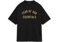 Fear of God Essentials T-Shirt FW24 Back To School Black (Double Oversized)