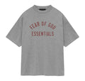 Fear of God Essentials T-Shirt FW24 Back To School Light Heather Grey (Doble Oversized)