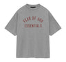Fear of God Essentials T-Shirt FW24 Back To School Light Heather Grey (Doble Oversized)