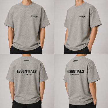 Fear of God Essentials T-shirt SS22 Dark Oatmeal (Oversized)